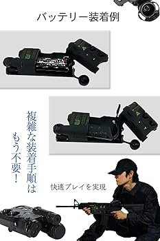 PEQ-16タイプ タクティカルライト AN/PEQ-16タイプ・LEDライト＆レーザーサイト(106) サバゲー